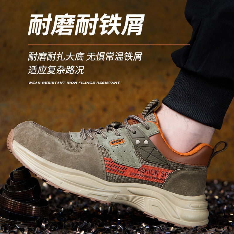 Labor Protection Shoes Men'S And Women'S Fashion Anti-Smashing Anti-Piercing Lightweight Safety Shoes Summer Electrical Insulated Shoes Not Tired To Stand For A Long Time - Image 5